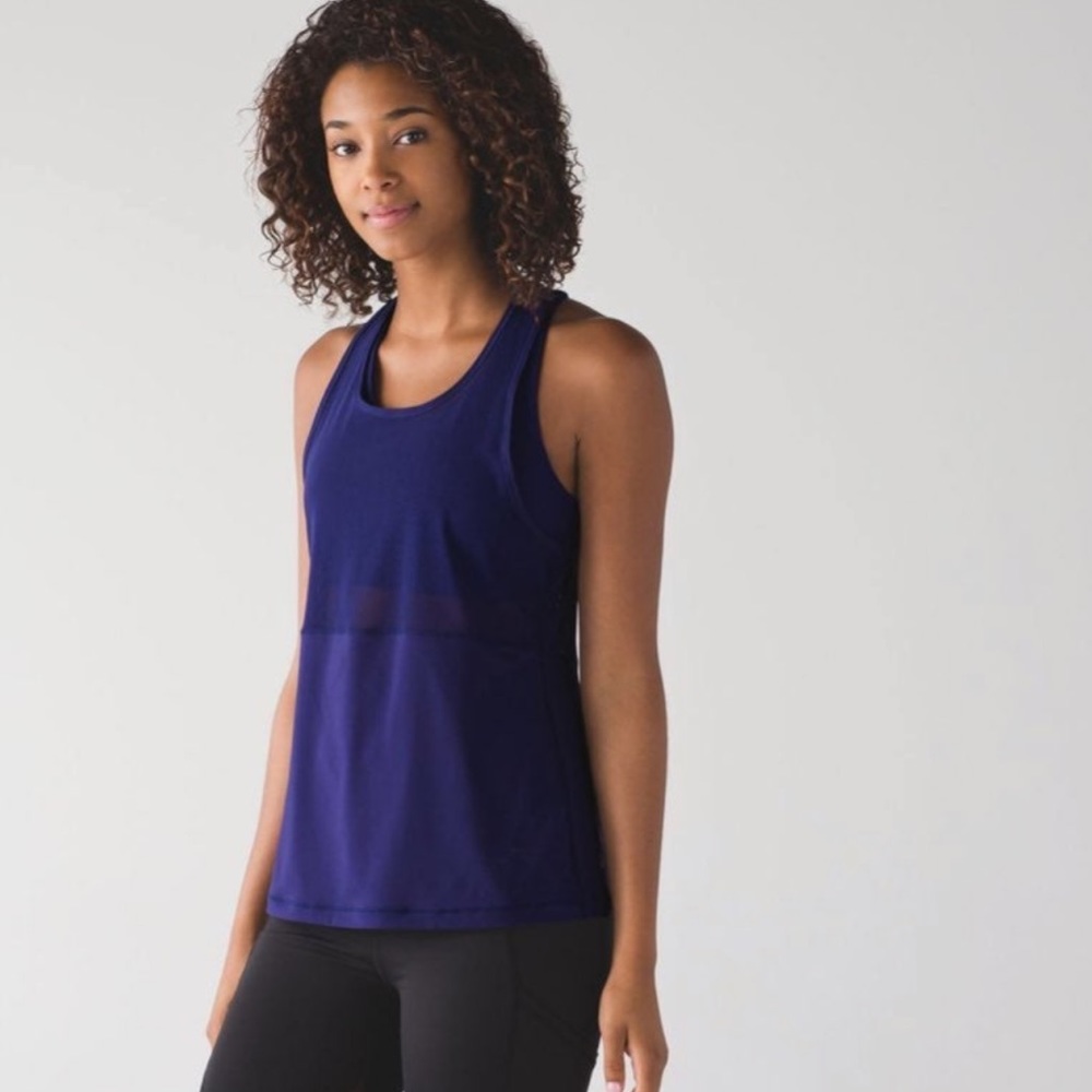 Lululemon Fast as Light 2-in-1 Tank Top Size 4